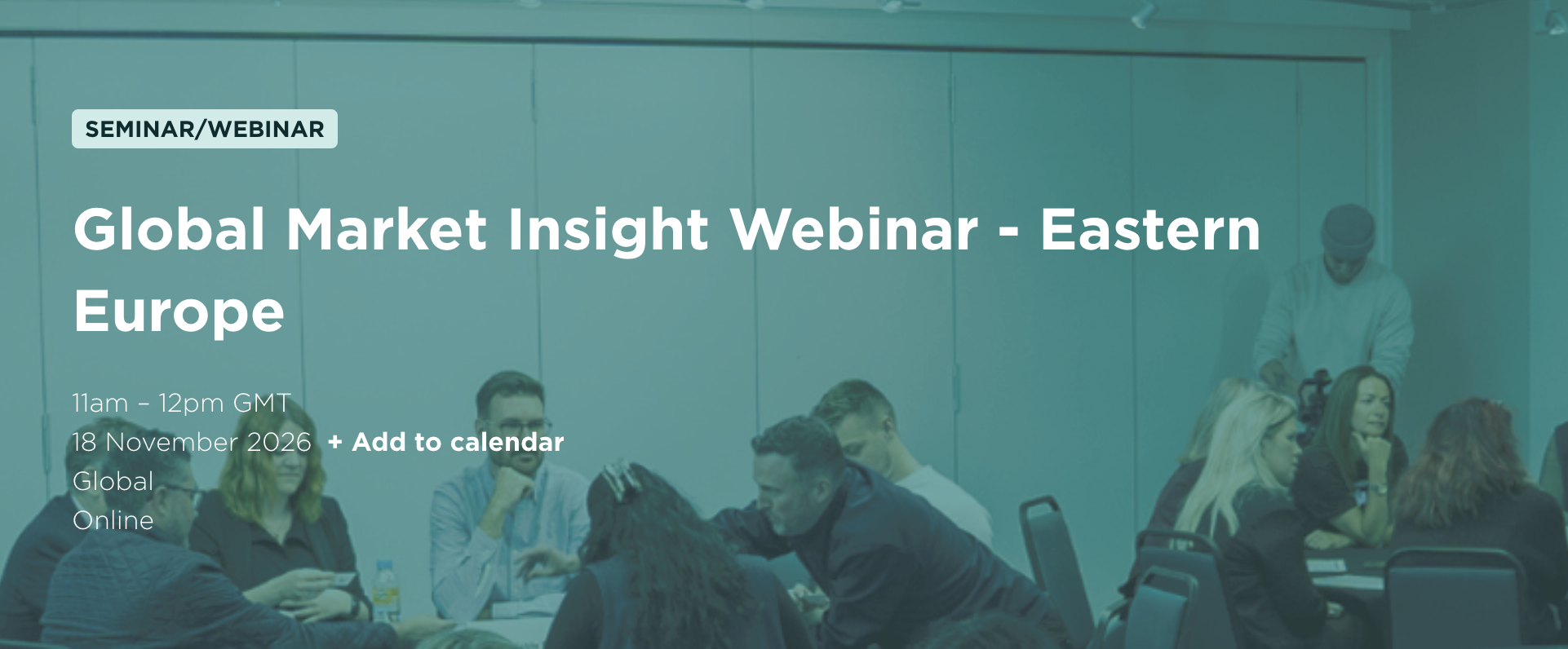 Global Market Insight Webinar - Eastern Europe