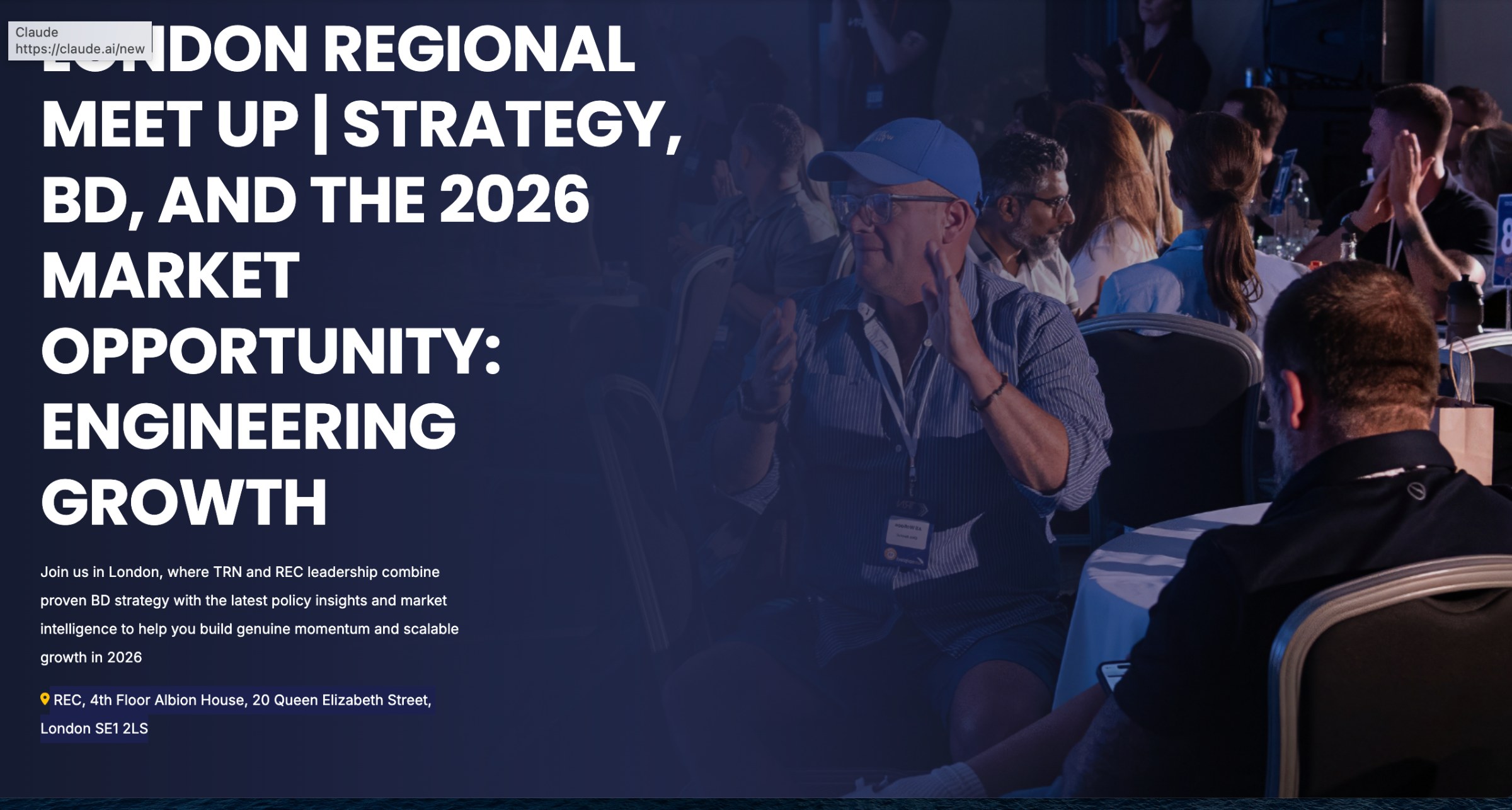 London Regional Meet Up | Strategy, BD, and the 2026 Market Opportunity: Engineering Growth