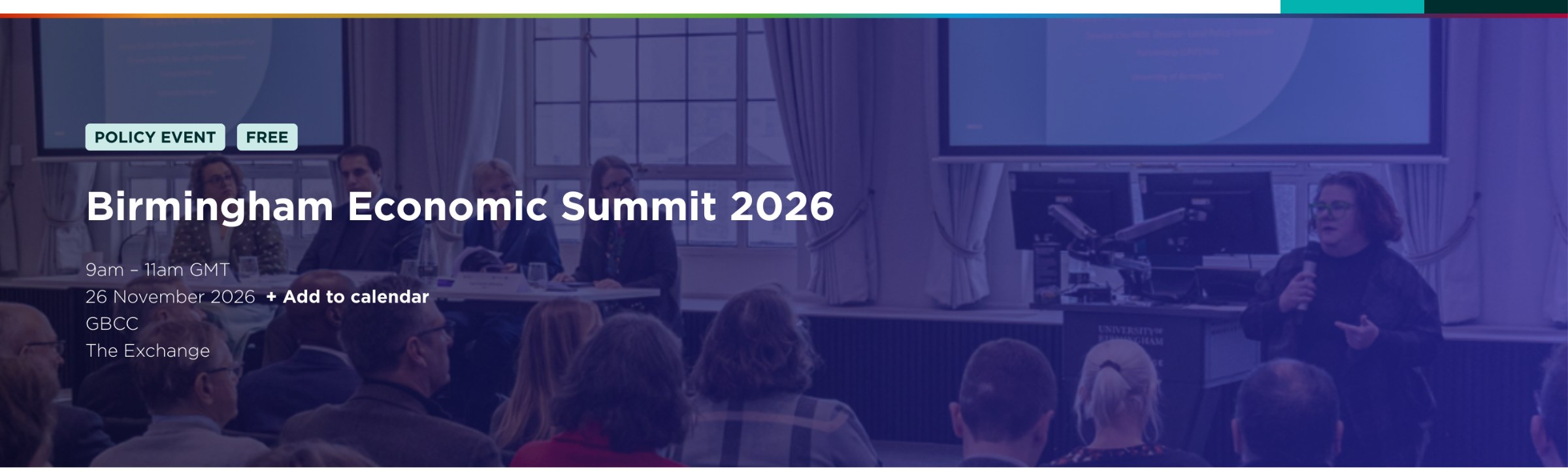 Birmingham Economic Summit 2026